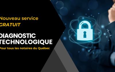 Diagnostic technologique gratuit pour notaires: Optimisez votre environnement technologique dès aujourd’hui